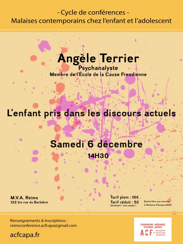 Conférence à Reims