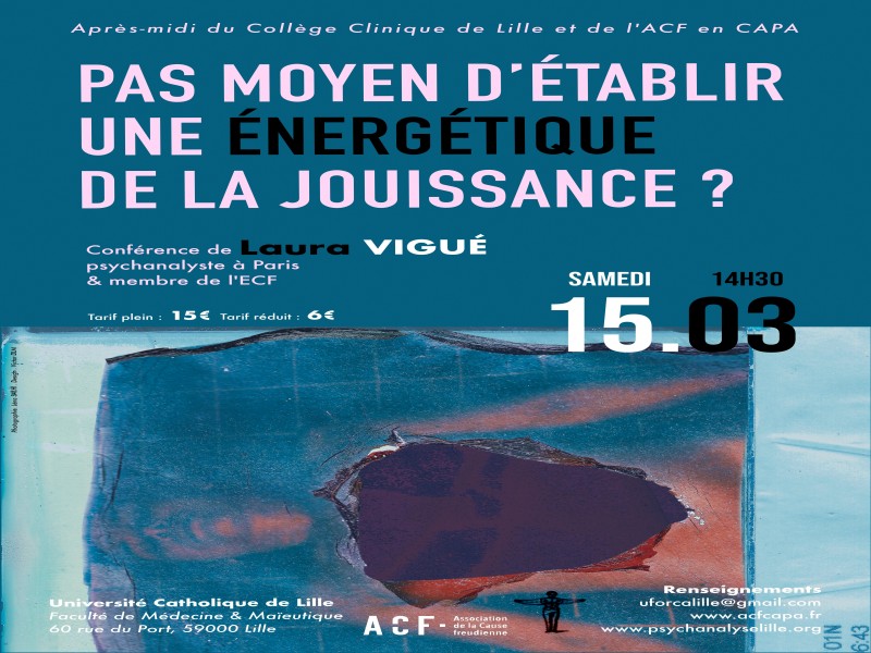 Pas moyen d'établir une énergétique de la Jouissance ?
