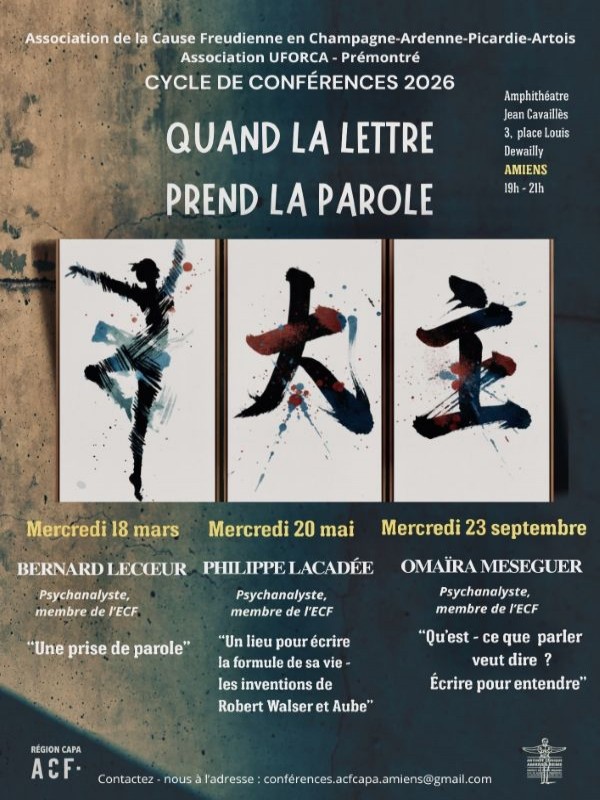 cycle de conférences