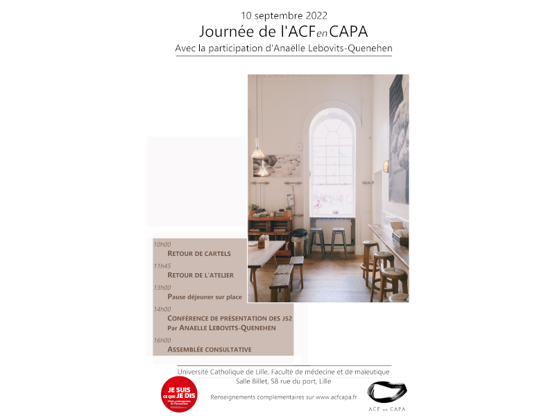 Journée de rentrée de l'ACF en CAPA